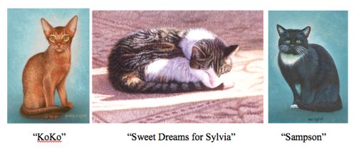 commissioned paintings of cats