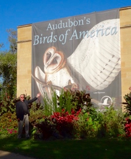 Dr. Wagner at John James Audubon's Birds Of America